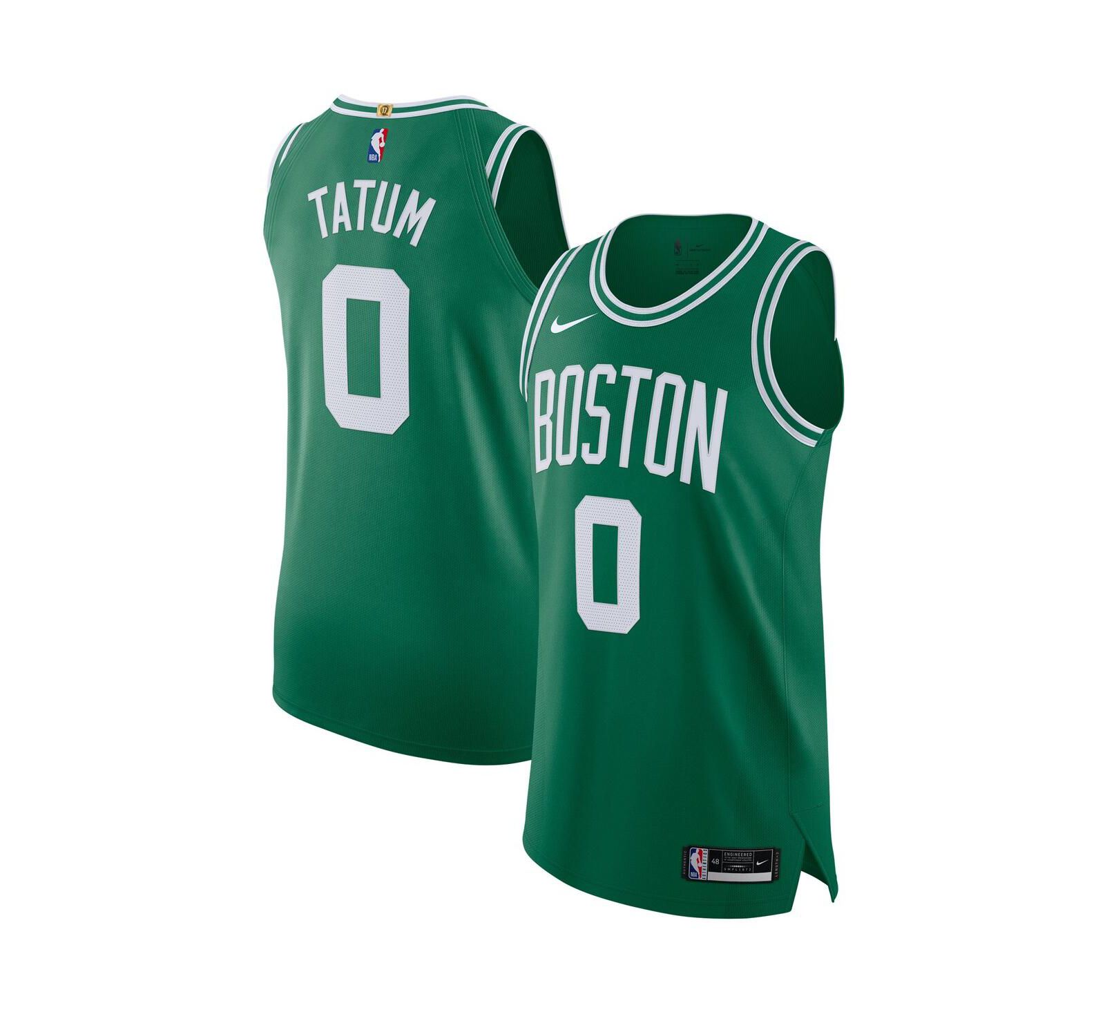 Men's Nike Jayson Tatum Kelly Green Boston Celtics Authentic Jersey - Association Edition