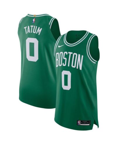Мужская джерси Nike Jayson Tatum Kelly Green Boston Celtics Authentic - Association Edition