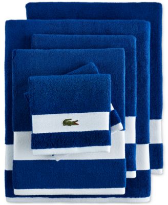 Набор банных полотенец Lacoste Home Heritage Sport Stripe Logo Cotton, 6 шт.