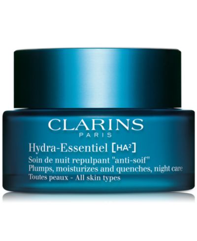 Ночной увлажняющий крем Clarins Hydra-Essentiel с двойной гиалуроновой кислотой, 1.7 oz.