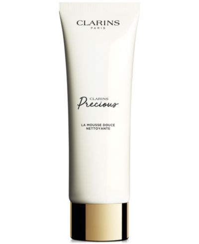 Clarins Precious La Mousse пенящийся очищающий крем для лица, 4.3 oz.