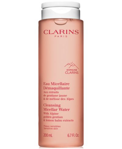Мицеллярная вода для очищения Clarins, 6.7 oz.