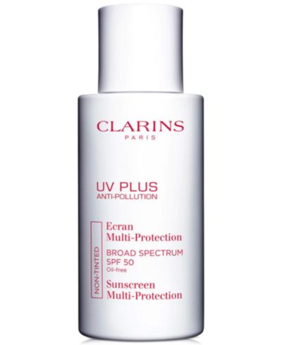 Clarins UV Plus Anti-Pollution Antioxidant Face Sunscreen SPF 50, 1.7 oz.