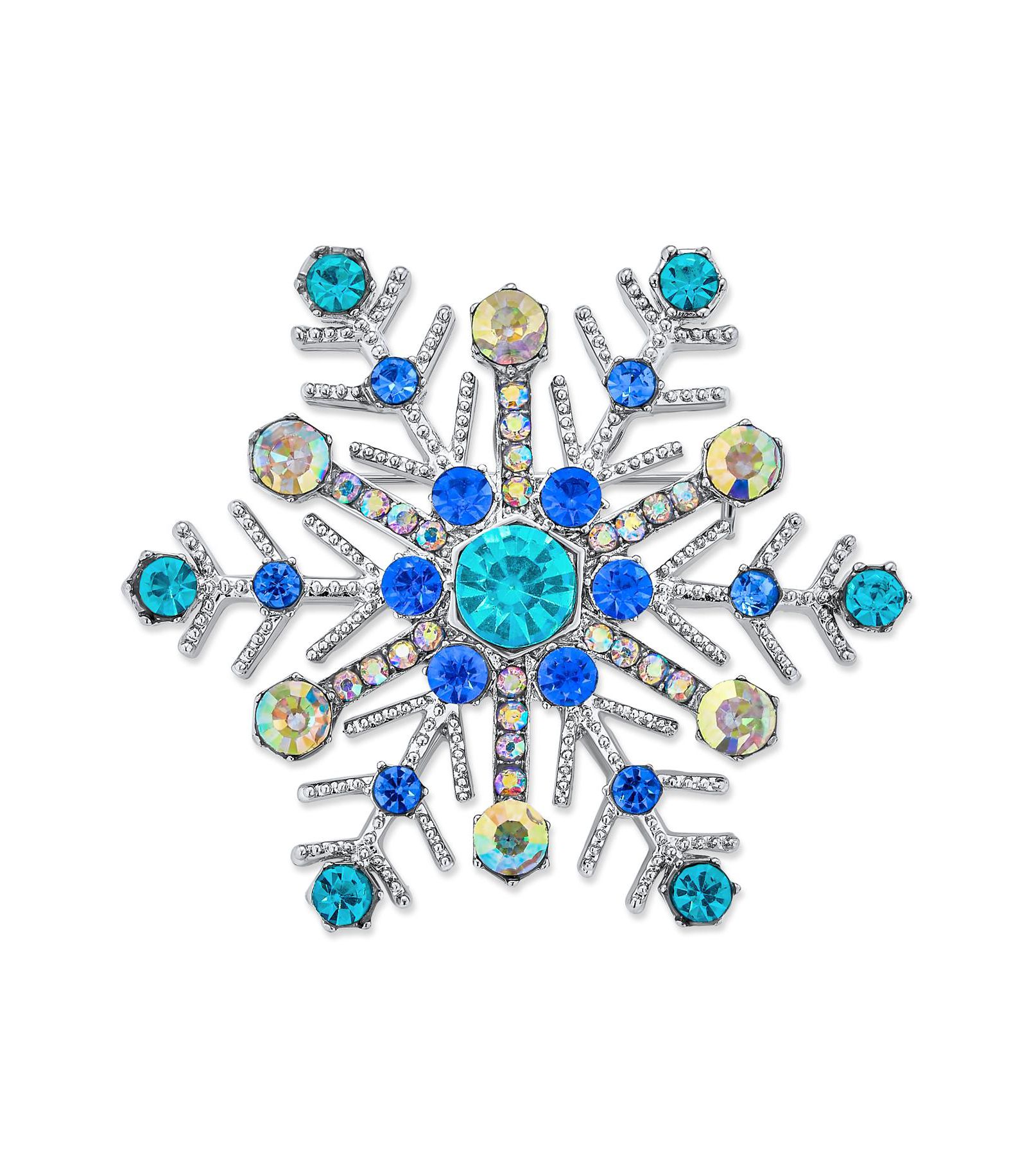 Брошь Bling Jewelry Frozen Winter Snowflake