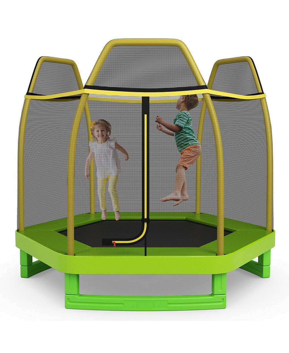 INOLAIT детский батут INOLAIT 7 Feet Kids Recreational Bounce Jumper Trampoline