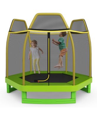 INOLAIT детский батут INOLAIT 7 Feet Kids Recreational Bounce Jumper Trampoline