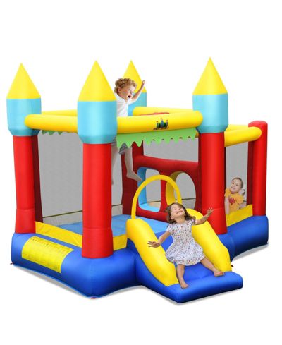 Надувной прыжковый замок INOLAIT Inflatable Bounce Slide без воздуходувки
