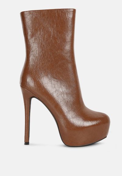 Женские ботильоны London Rag Marsha High Platform Stiletto Ankle Boots