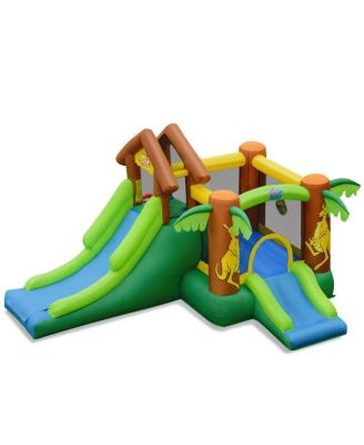 Детский надувной замок-батут INOLAIT Jungle Bounce House с мешком, без компрессора