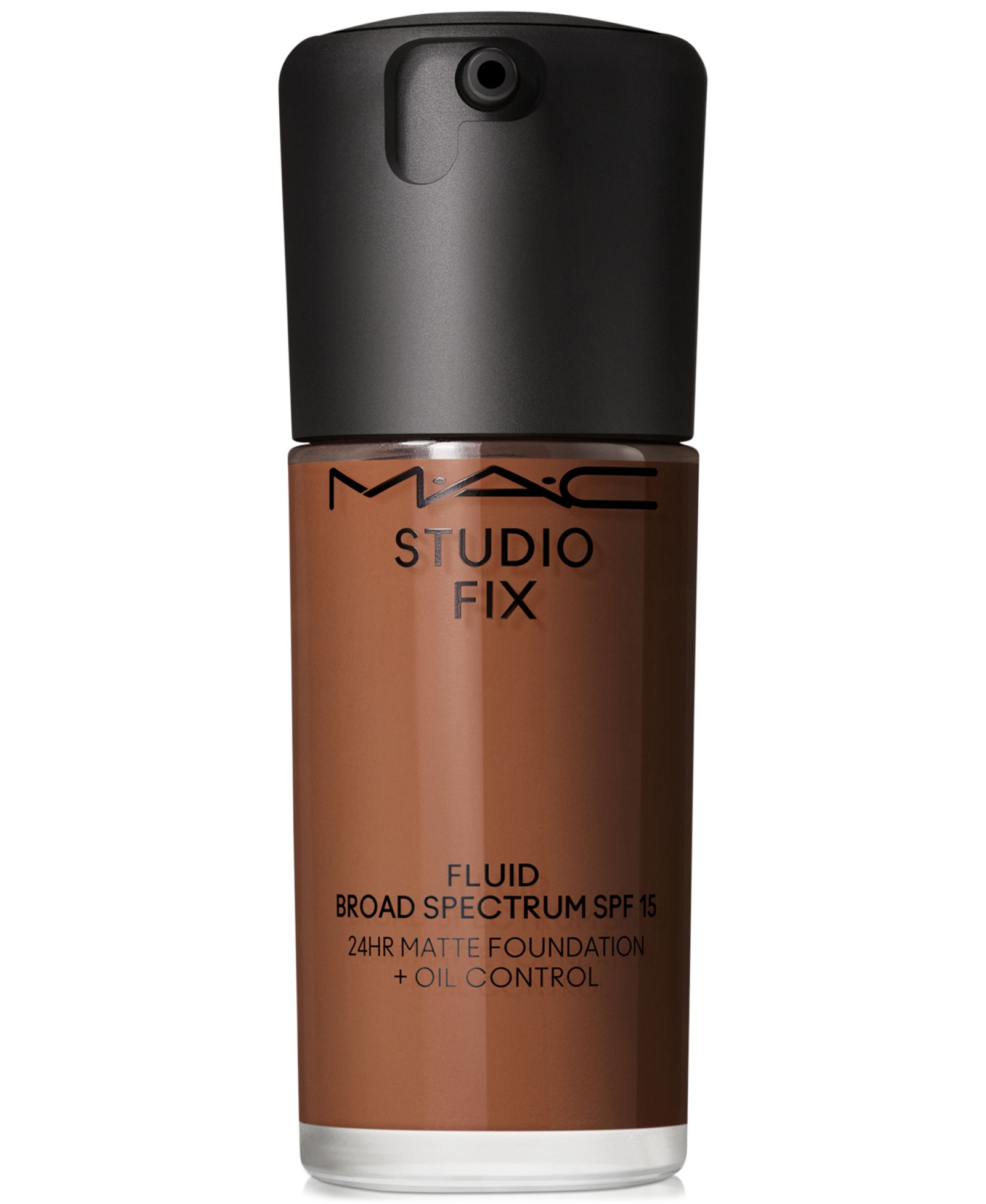 MAC Studio Fix Fluid SPF 15 24Hr матовый тональный крем с контролем жирного блеска, 1 oz.