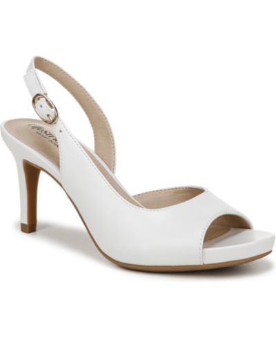 Bright White Faux Leather