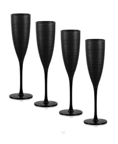 Набор бокалов для вина Qualia Glass Artisan Flute, 6.5 oz, 4 штуки