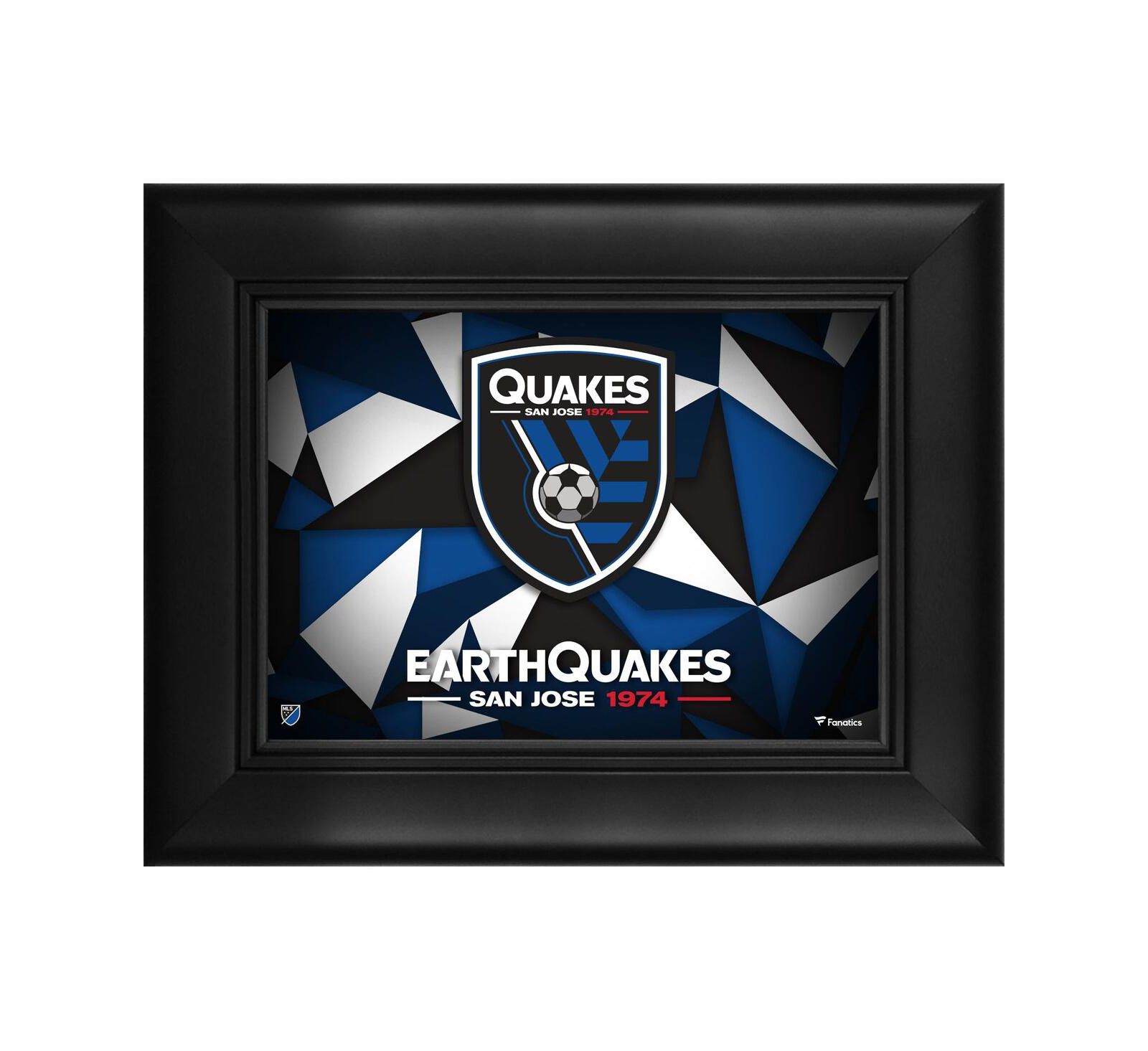 San Jose Earthquakes Framed 5" x 7" Team Logo Collage
