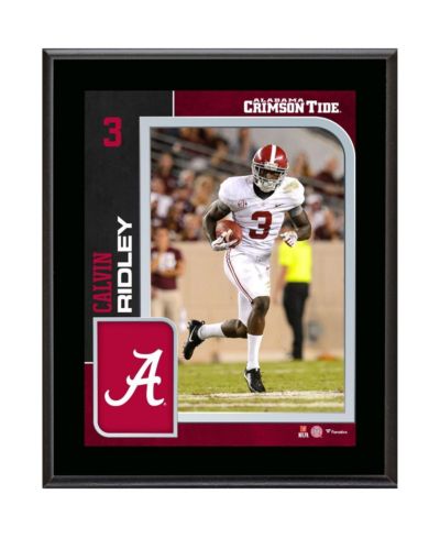 Fanatics Authentic сувенирная табличка Calvin Ridley Alabama Crimson Tide, 10.5" x 13"
