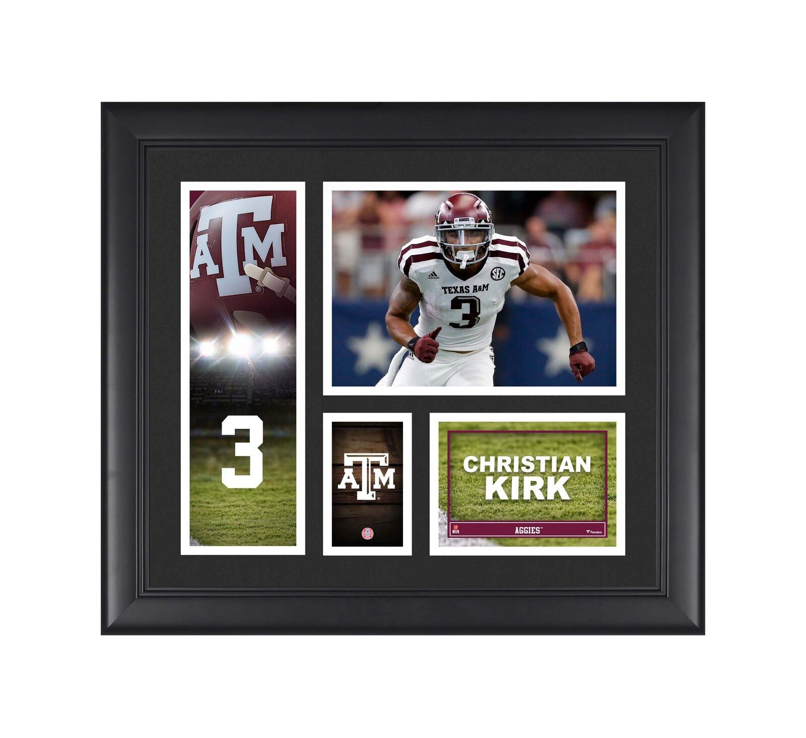 Christian Kirk Texas A&M Aggies Framed 15" x 17" Player Collage