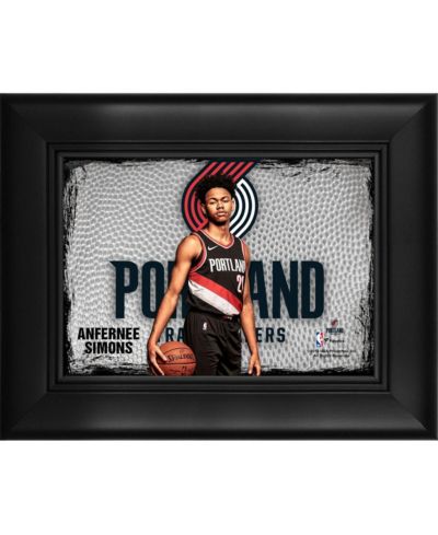 Коллаж Anfernee Simons Portland Trail Blazers Framed 5" x 7"