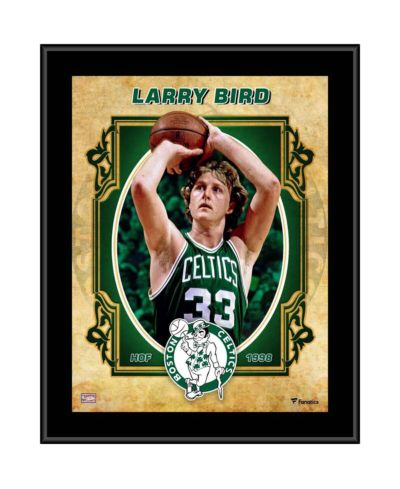 Larry Bird Boston Celtics 10.5'' x 13'' Sublimated Hardwood Classics Игрок Плашка