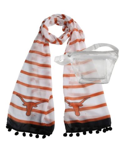 Women's Texas Longhorns Fanny Pack Scarf Set