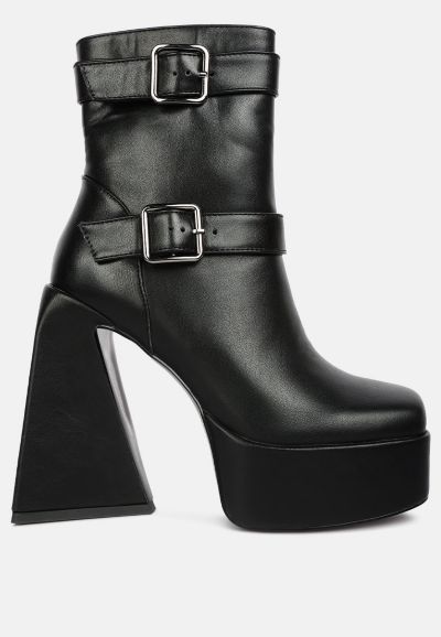 Женские ботильоны London Rag Womens Hot Cocoa High Platform Ankle Boots