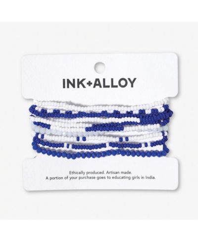 Royal Blue & White