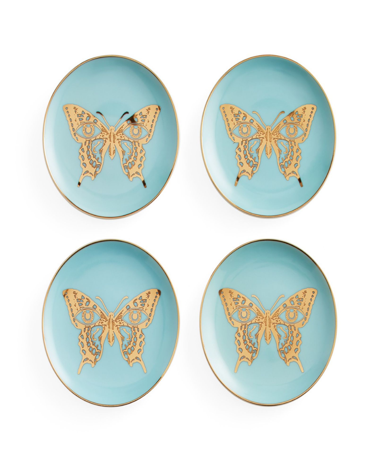 Jonathan Adler Mariposa набор костеров, 4 шт.