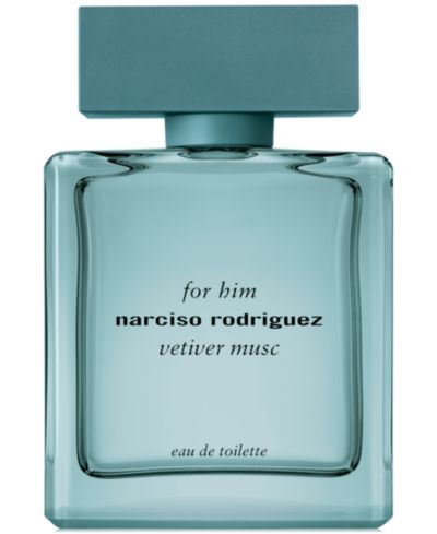Narciso Rodriguez Men's For Him Vetiver Musc Eau de Toilette Spray, 3.3 oz., Created for Macy's