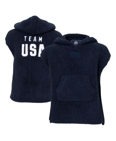 ALPHA Детская уютная толстовка ALPHA Navy Team USA Barefoot Dreams