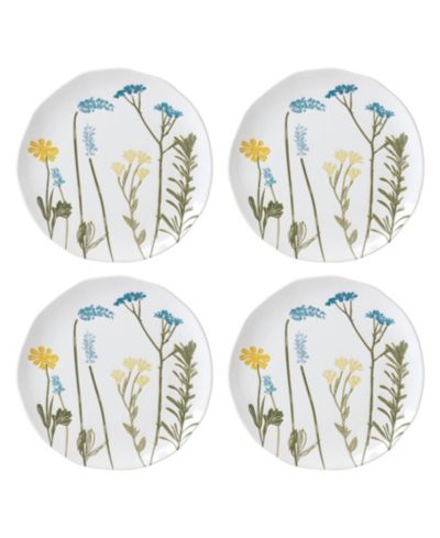 Lenox Wildflowers Accent Plates, Set of 4
