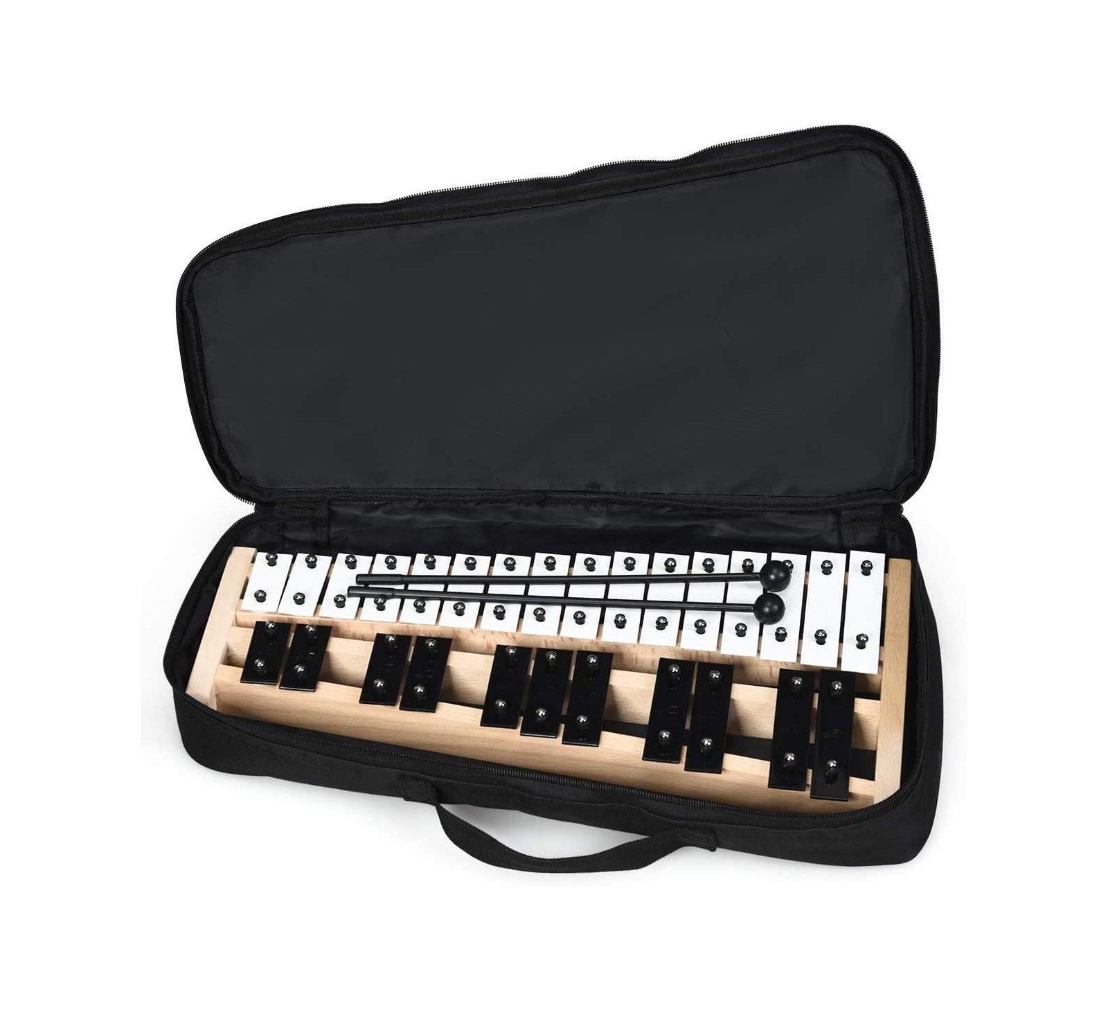 Xylophone 27 Note Glockenspiel с 2 резиновыми молоточками
