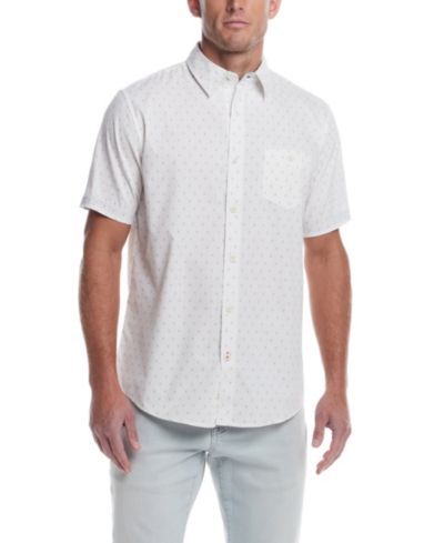 Weatherproof Vintage Men's Classic-Fit Short-Sleeve Button-Down Shirt