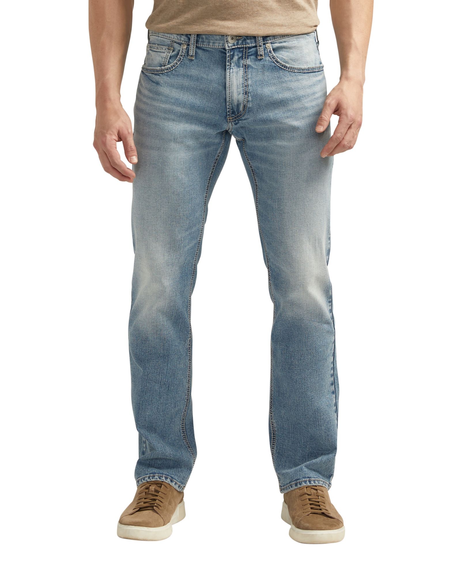 Silver Jeans Co. джинсы Allan Slim Fit Straight Leg