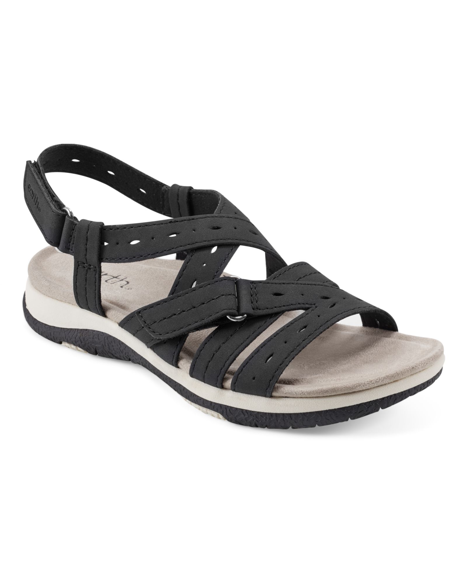 Earth Женские сандалии Samsin Strappy Flat