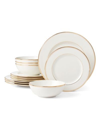 Столовый сервиз Lenox Federal Gold, 12 предметов, на 4 персоны