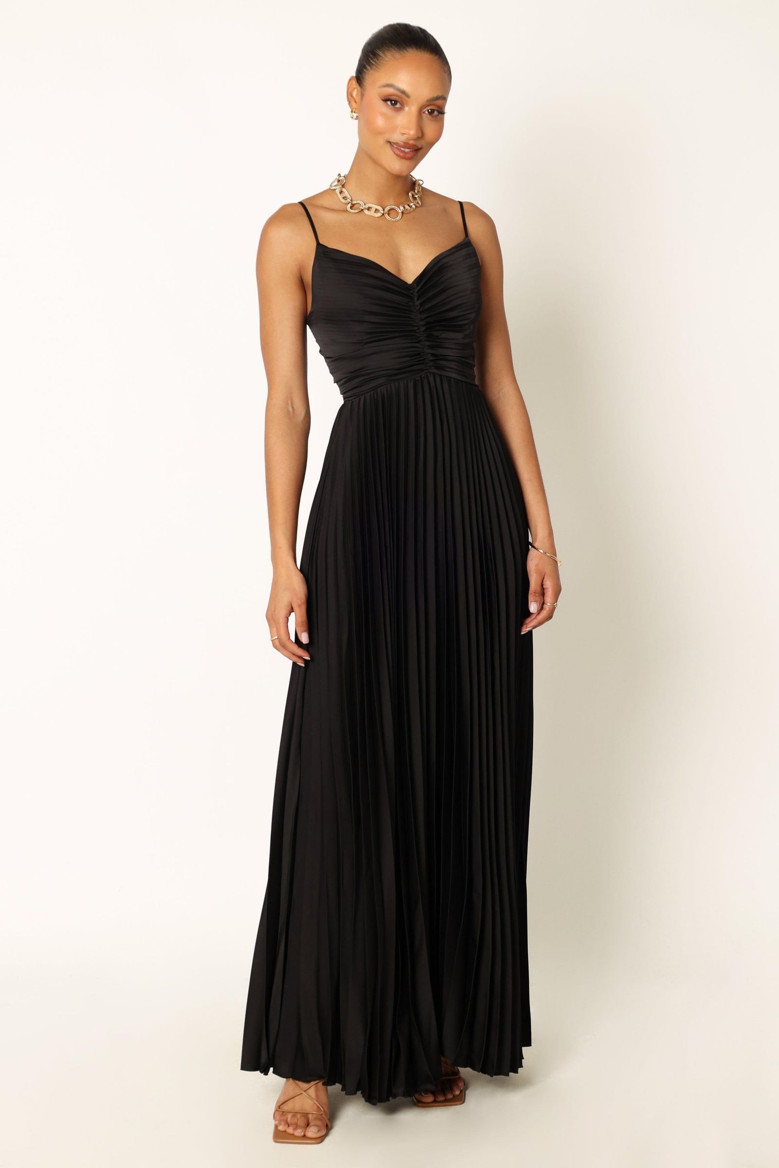 Макси-платье Naira Pleated