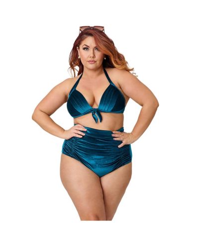Плавки бикини Unique Vintage Plus Size Monroe High Waist