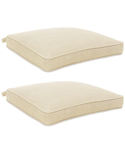 Replacement Outdoor Dining Cushion, Set of 2, Created for Macy's