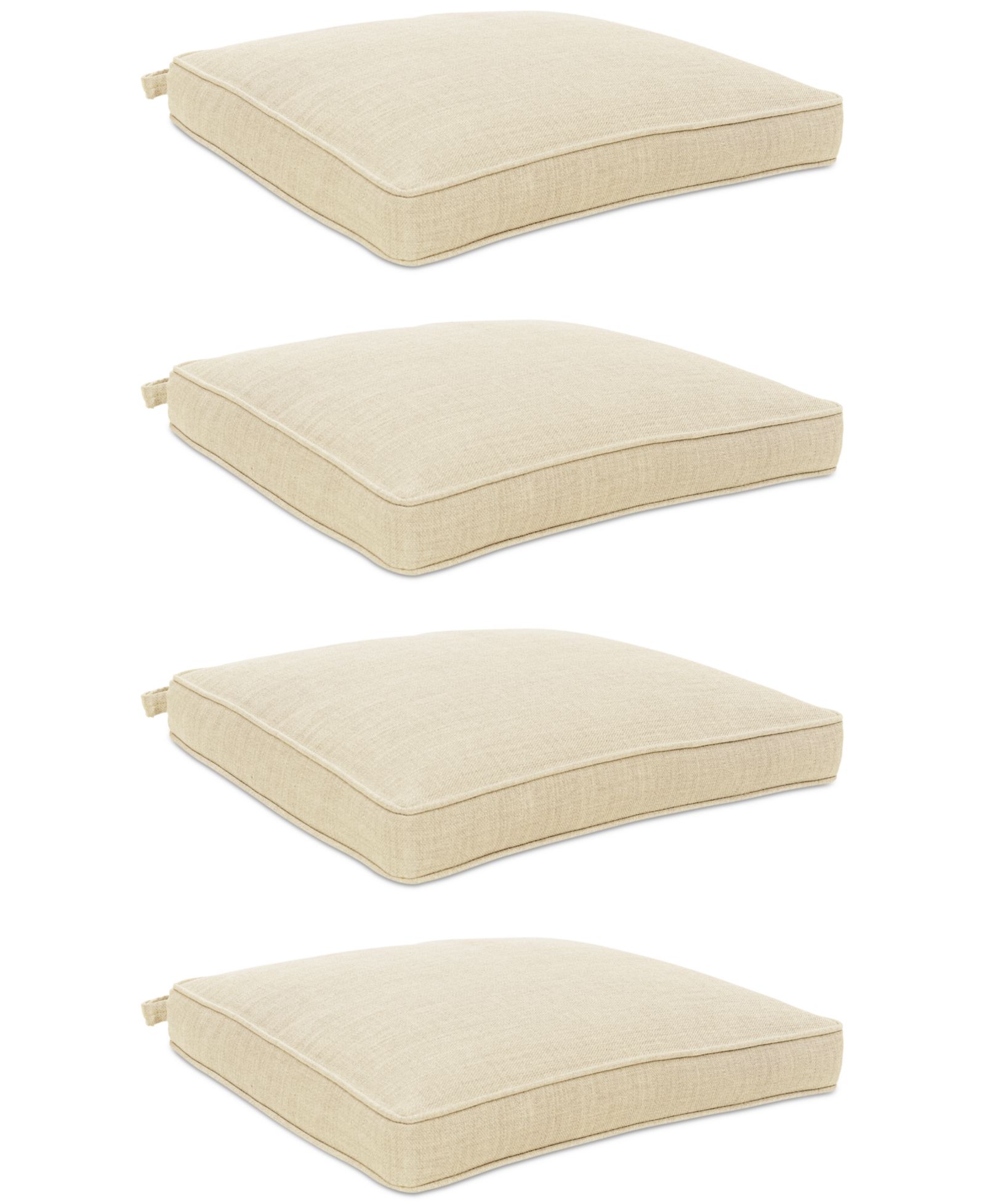 Replacement Outdoor Dining Cushion, Set of 4, Created for Macy's