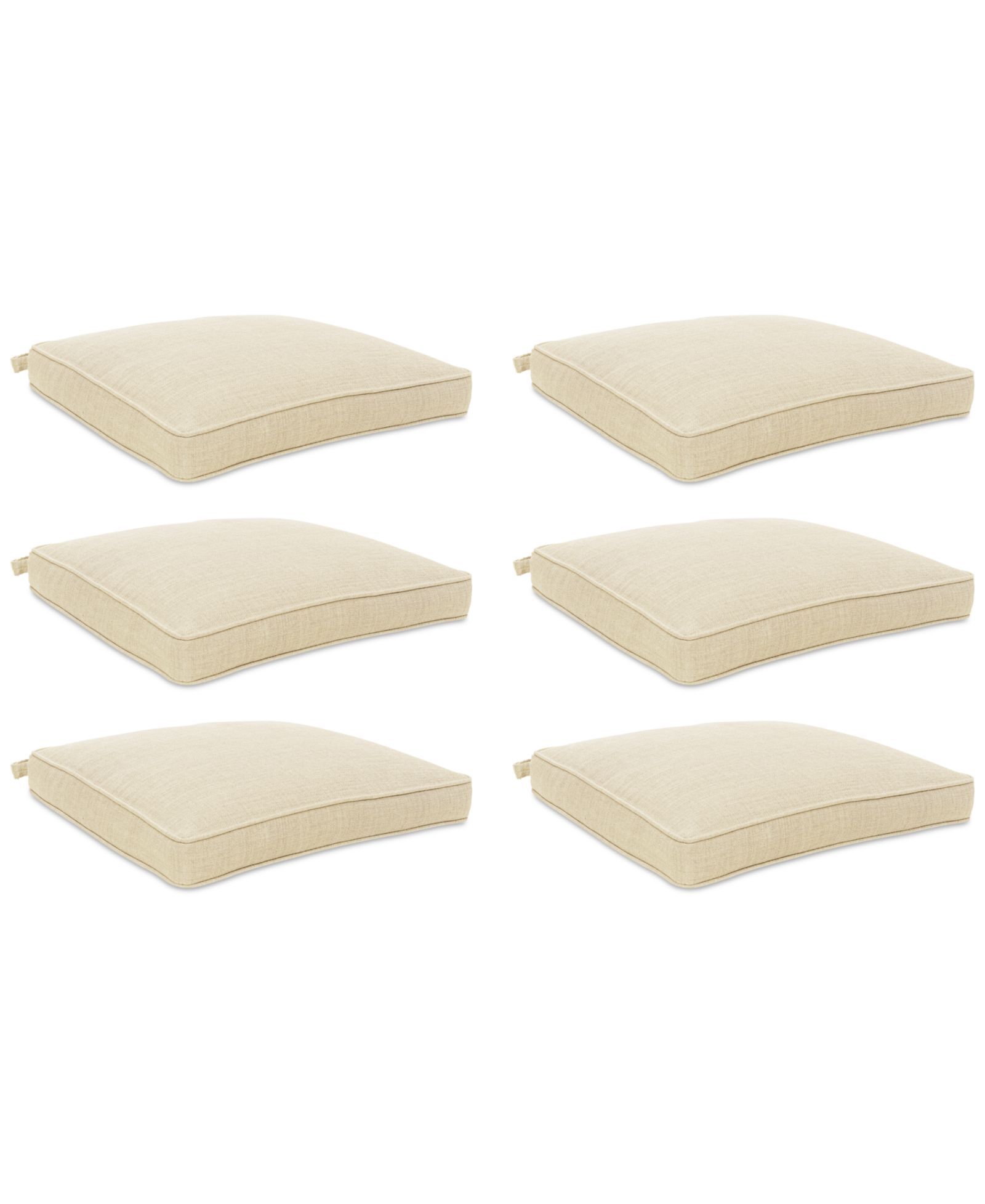 Replacement Outdoor Dining Cushion, Set of 6, Created for Macy's