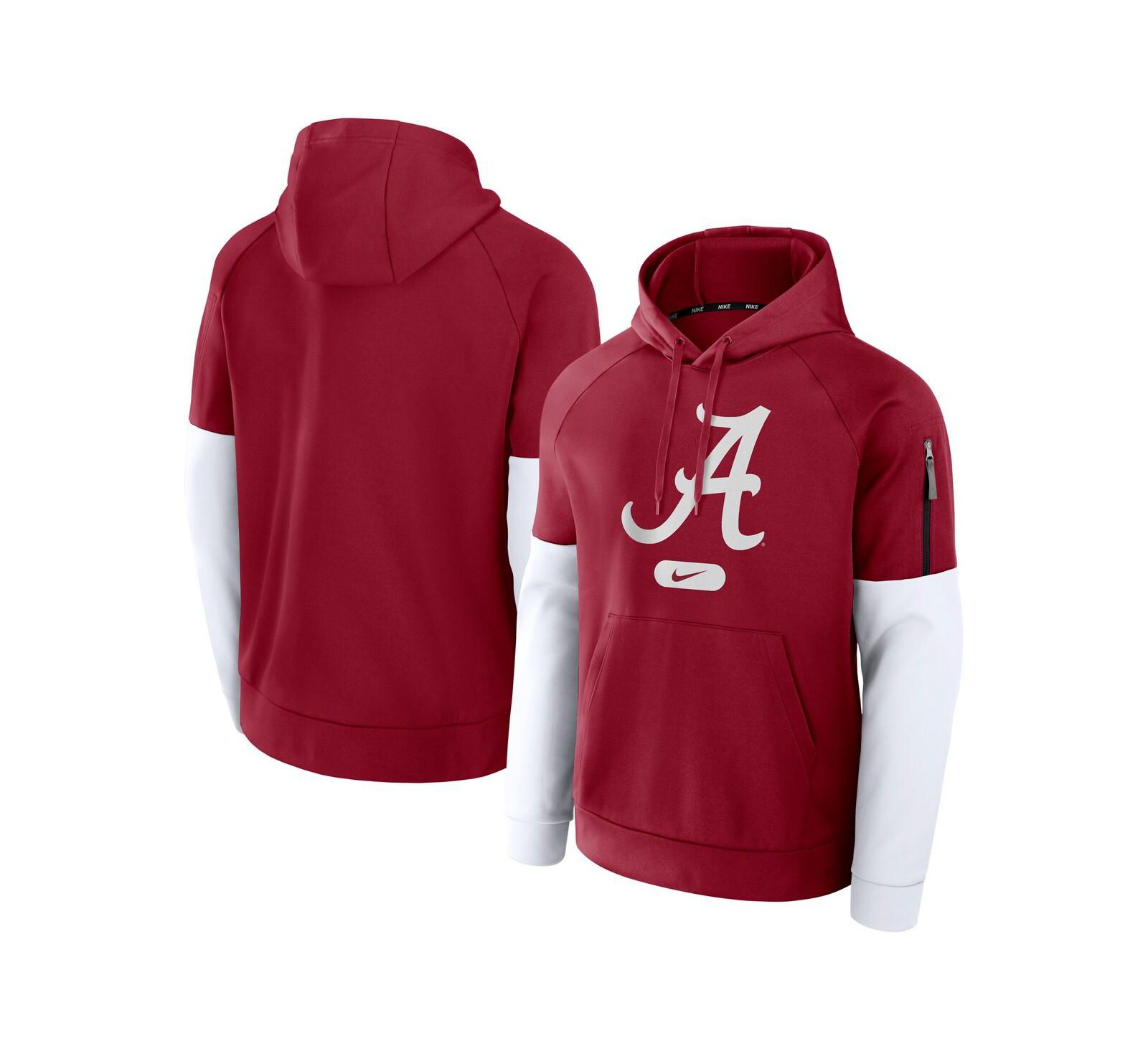 Nike Мужское худи Alabama Crimson Tide Fitness Performance