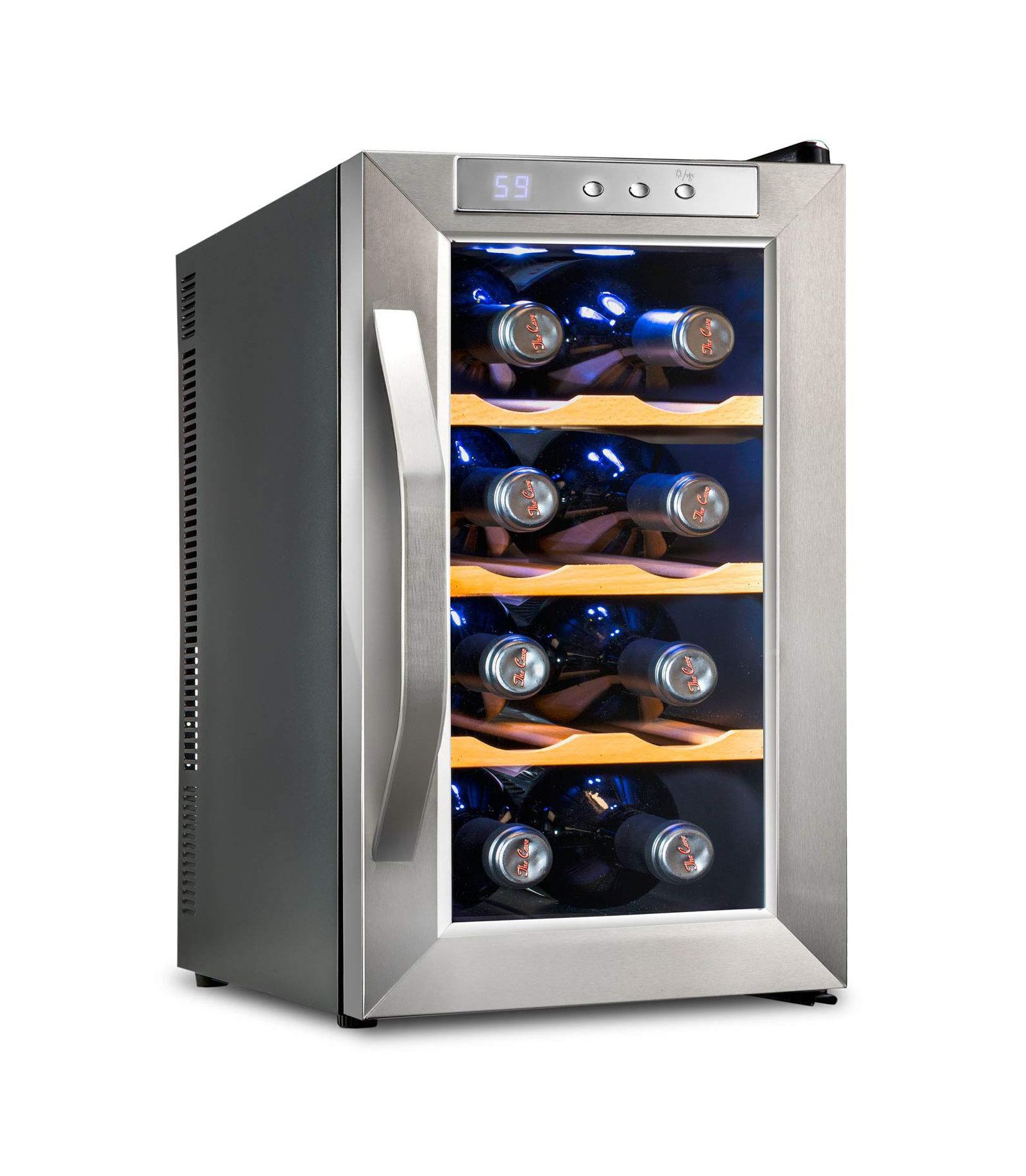 Винный шкаф Ivation 8-Bottle Freestanding Thermoelectric, Stainless Steel