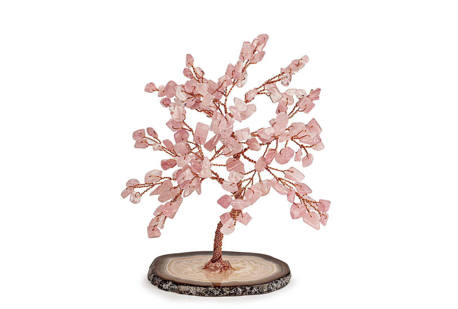 Karma and Luck Love Harmony Rose Quartz Feng Shui Tree