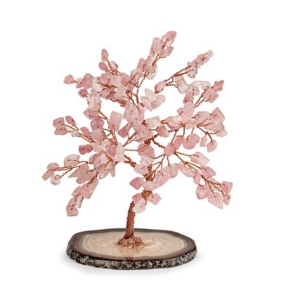 Karma and Luck Love Harmony Rose Quartz Feng Shui Tree