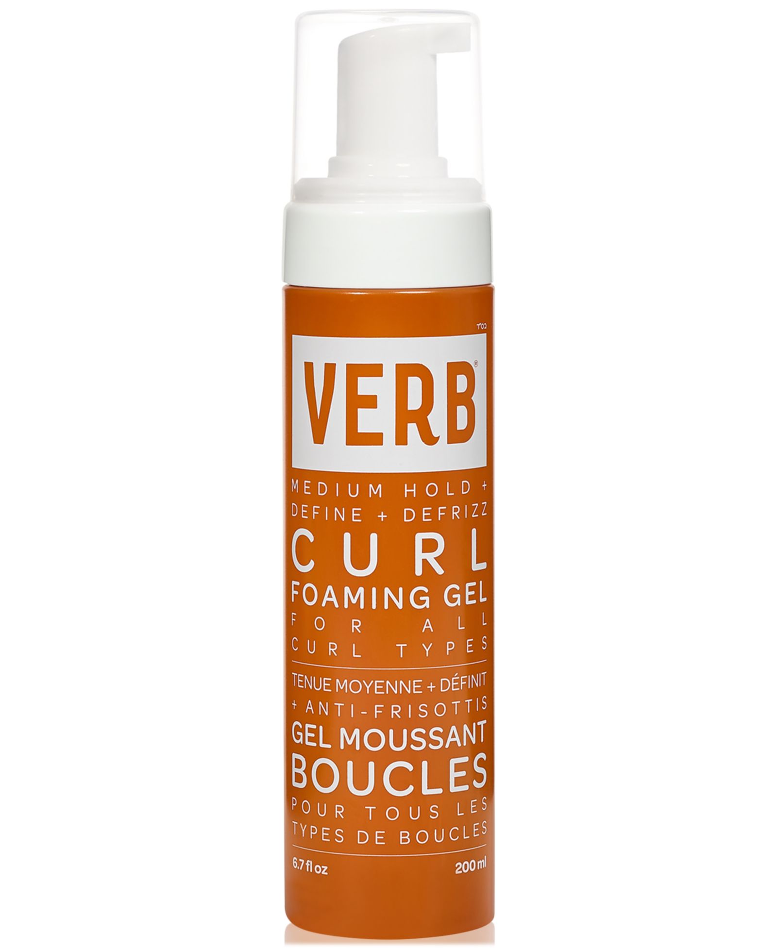 Verb Curl Foaming Gel, 6.7 oz.