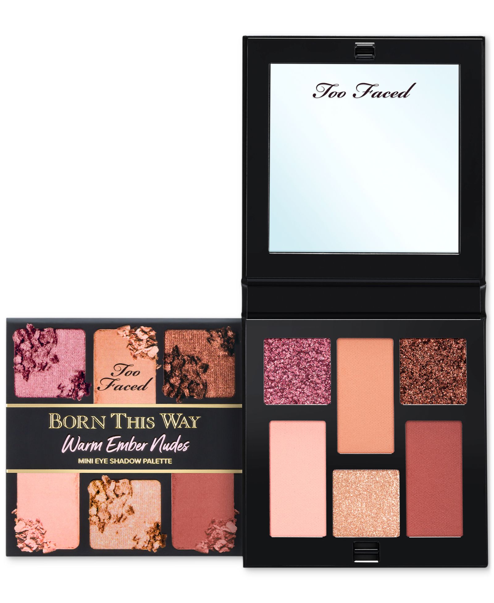 Палетка теней Too Faced Born This Way Warm-Tone Mini Neutral