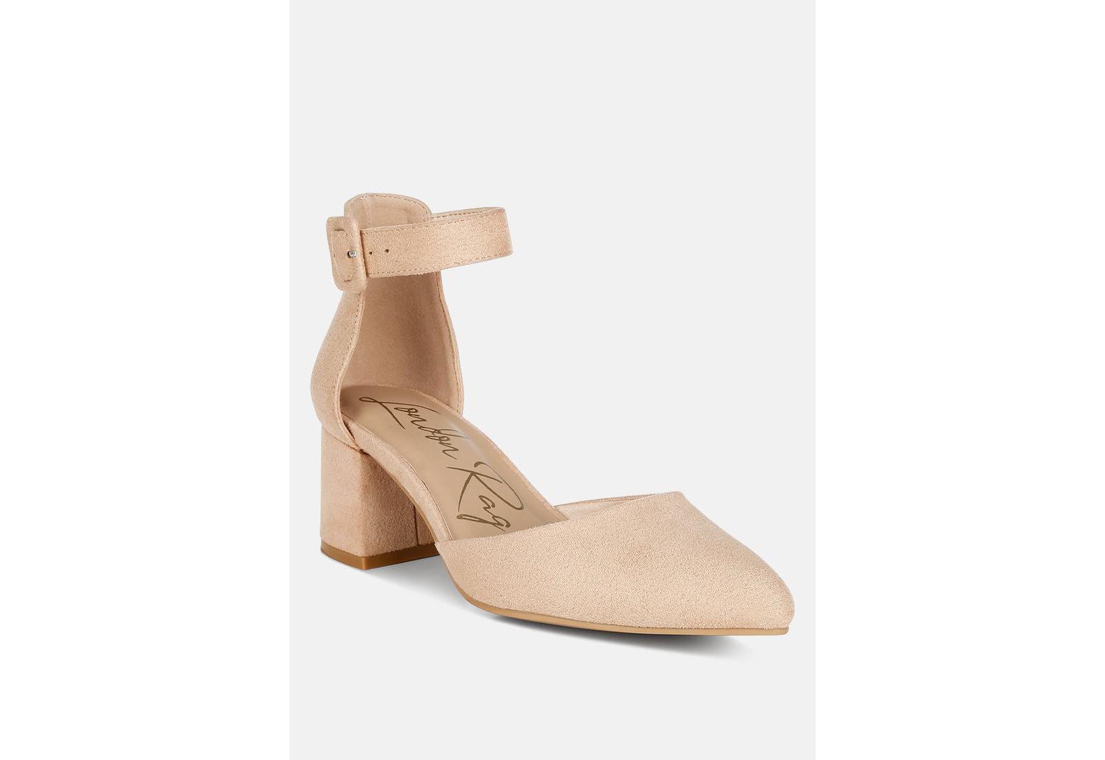 Женские босоножки London Rag Stroot Mid Block Heel