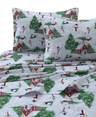 Red and Green Snowman