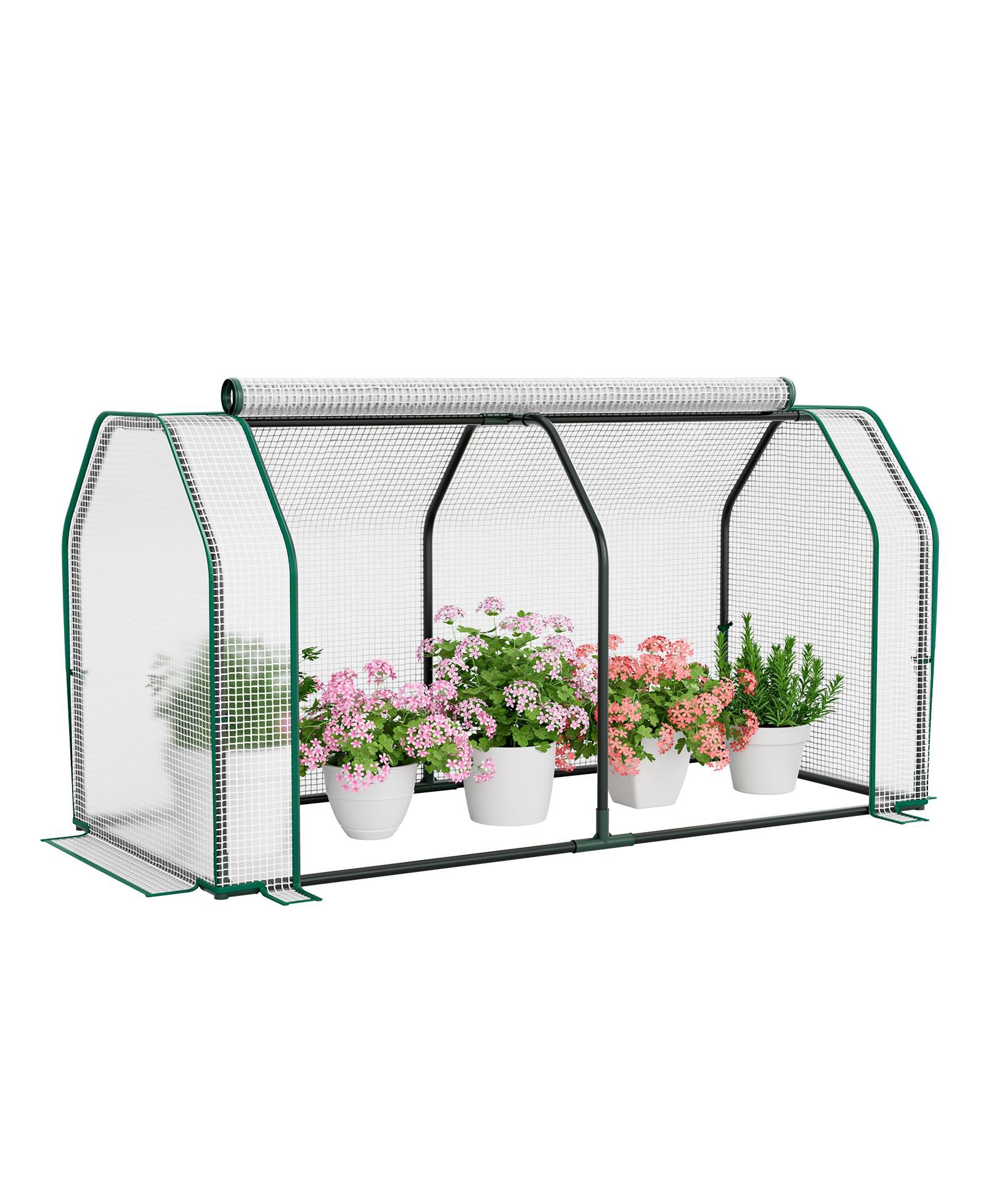 Мини-парник SUGIFT с дверью на молнии 47.5 x 21.5 x 24 Inch