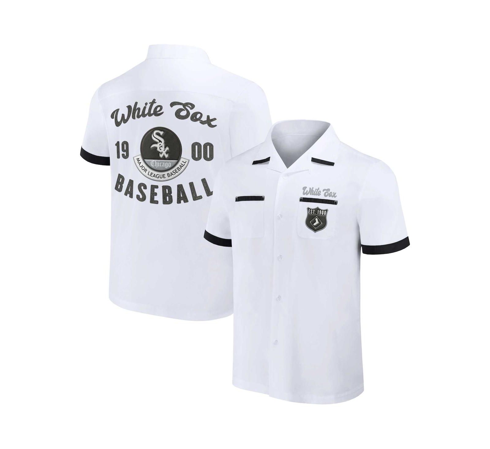 Мужская рубашка поло Darius Rucker Collection by Fanatics White Chicago White Sox