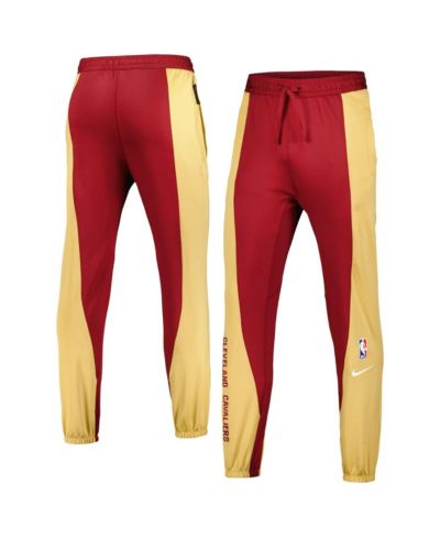 Мужские брюки Nike Wine, Gold Cleveland Cavaliers 2023/24 Authentic Showtime
