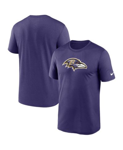Мужская футболка Nike Purple Baltimore Ravens Legend Logo Performance T-shirt